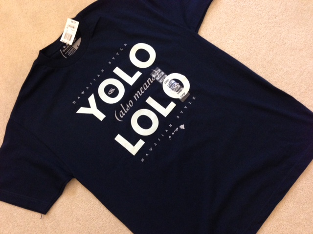 Holiday Gift Guide 2013: YOLO Means LOLO Shirt – Pulpconnection